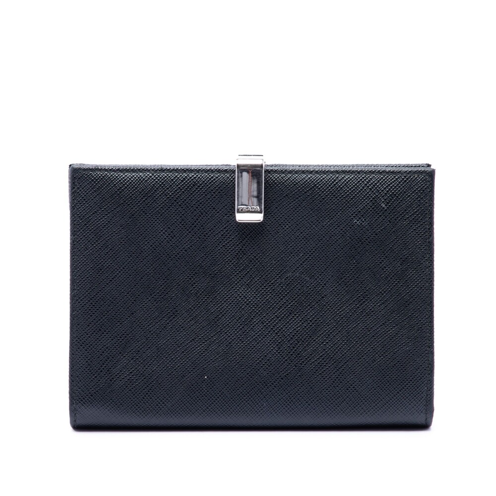 Prada Saffiano Bifold Small Wallet Pre- #278217P31B